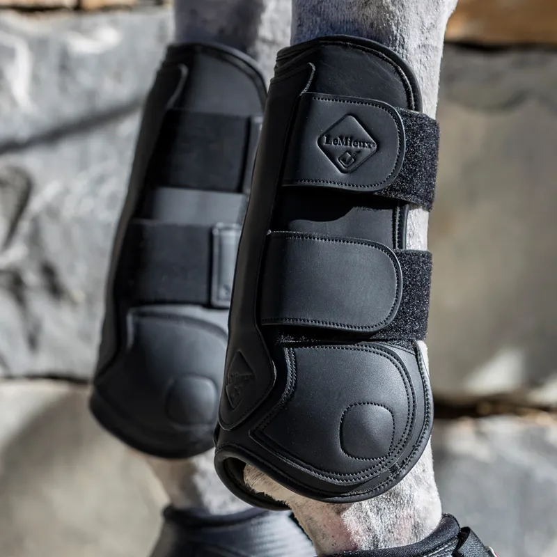 LeMieux Capella Tendon Boots - Black-5