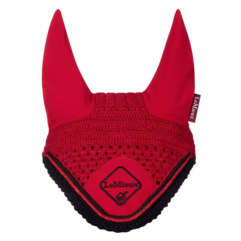 LeMieux Classic Fly Hood - Chilli/Black