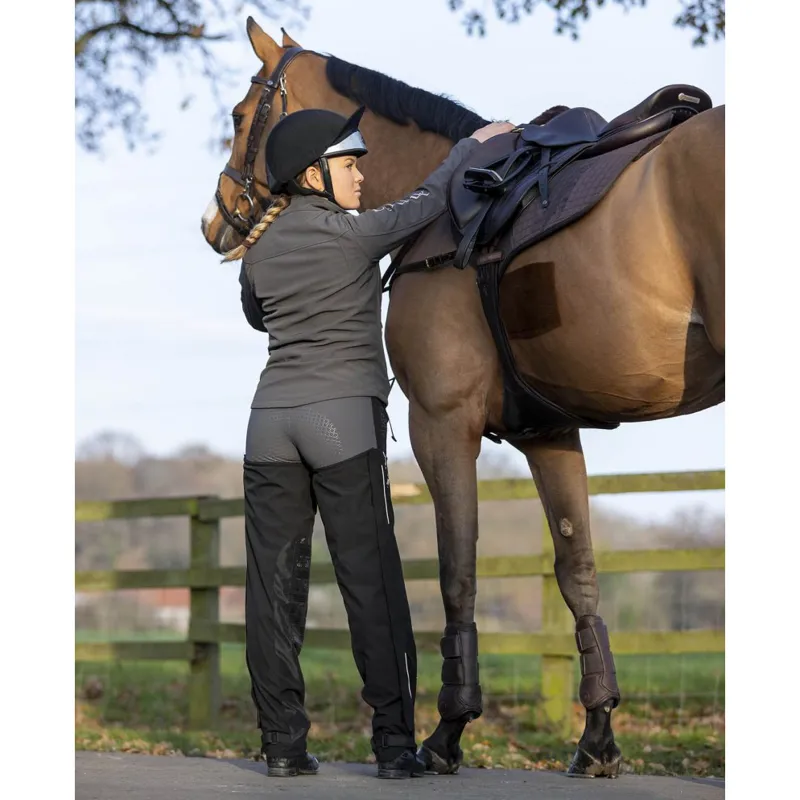 LeMieux DryTex Stormwear Waterproof Chaps - Black-4