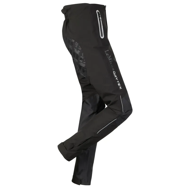 LeMieux DryTex Stormwear Unisex Waterproof Trousers - Black-1
