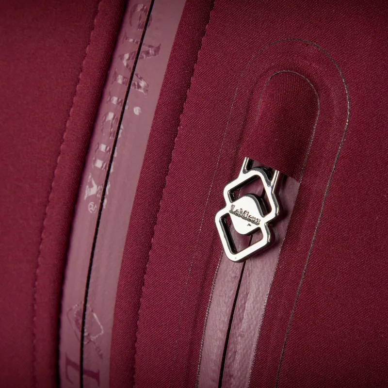 LeMieux Elite Softshell Ladies Jacket - Burgundy-2