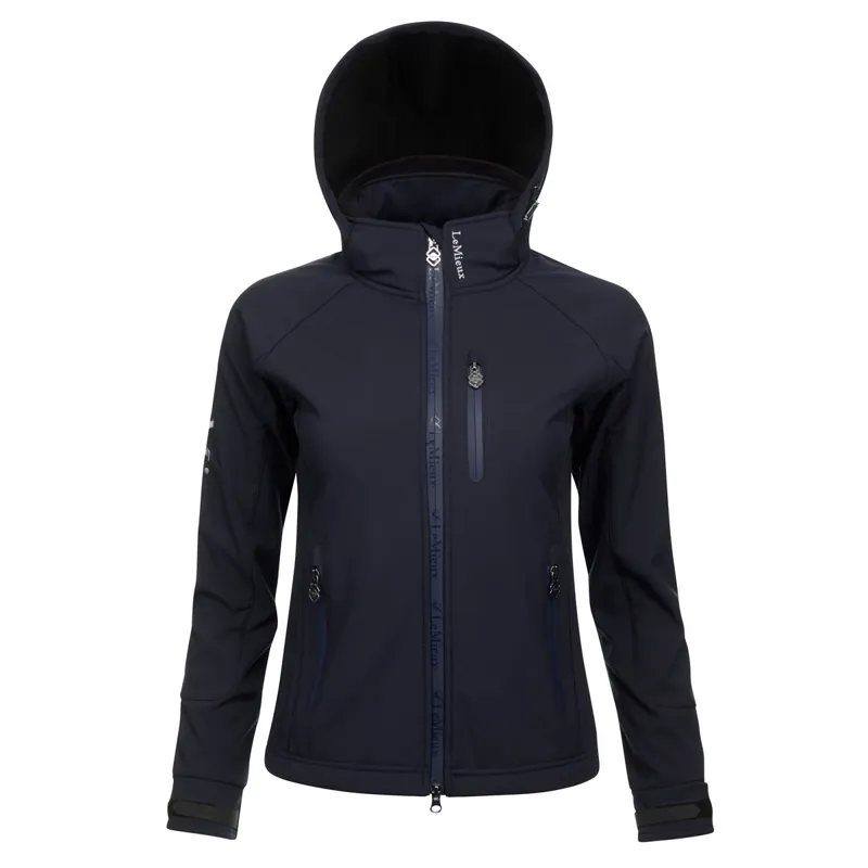 LeMieux Elite Softshell Ladies Jacket - Navy-3