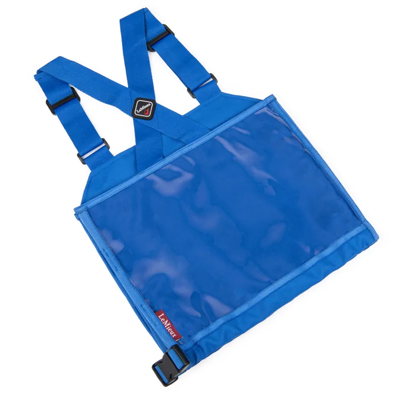 LeMieux Eventing Bib - Benetton Blue-1