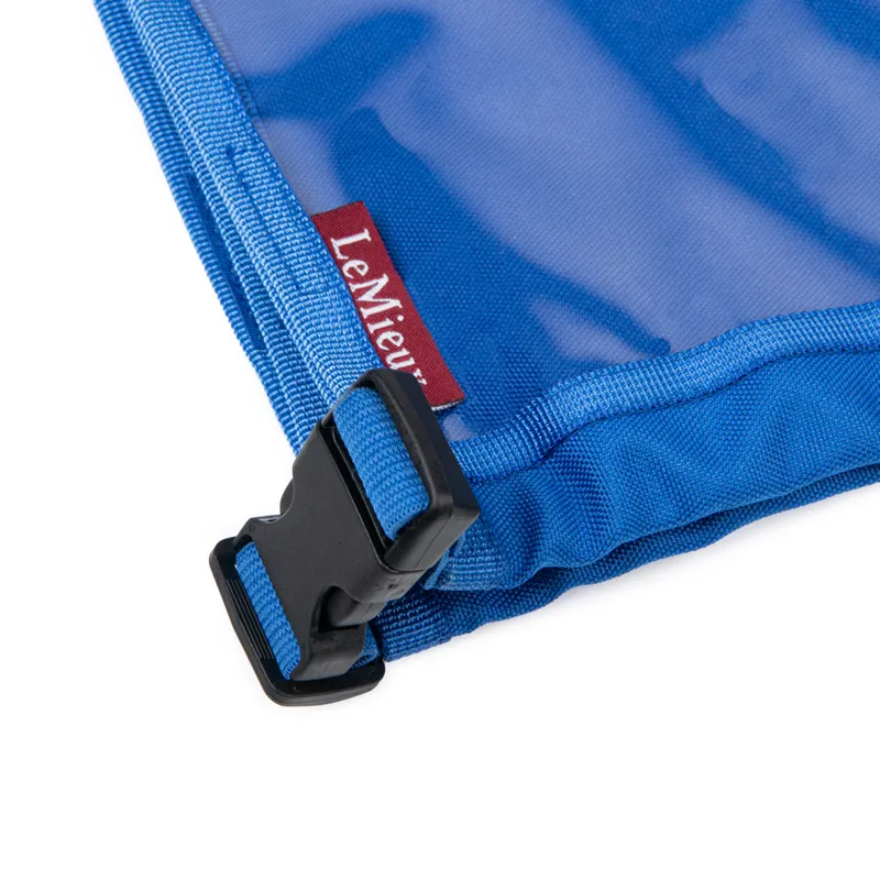 LeMieux Eventing Bib - Benetton Blue-2