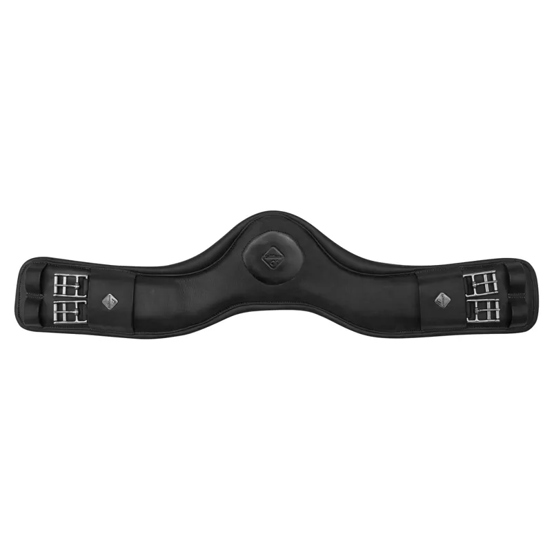LeMieux Gel-Tek Anatomic Curve Dressage Girth - Black