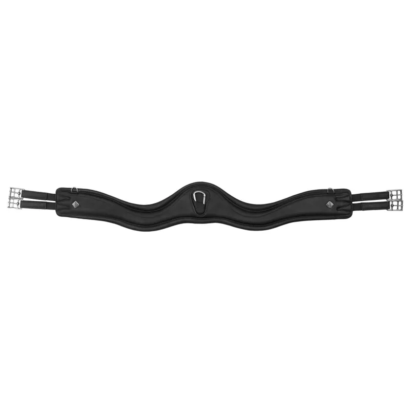 LeMieux Gel-Tek Anatomic Curve Jumping Girth - Black