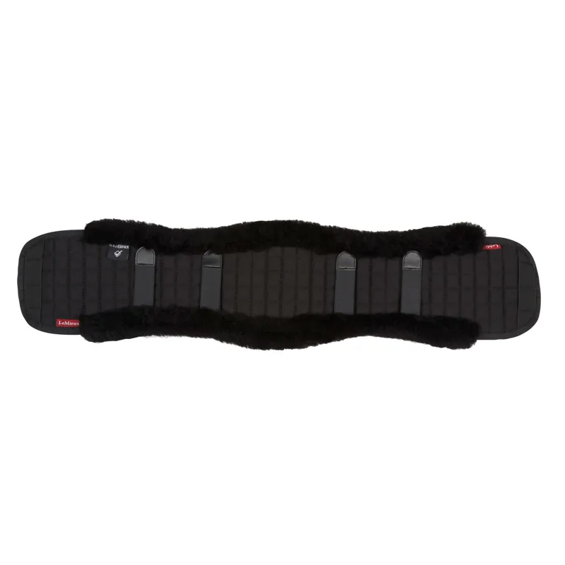 LeMieux Dressage Girth Sleeve Cover - Black/Black
