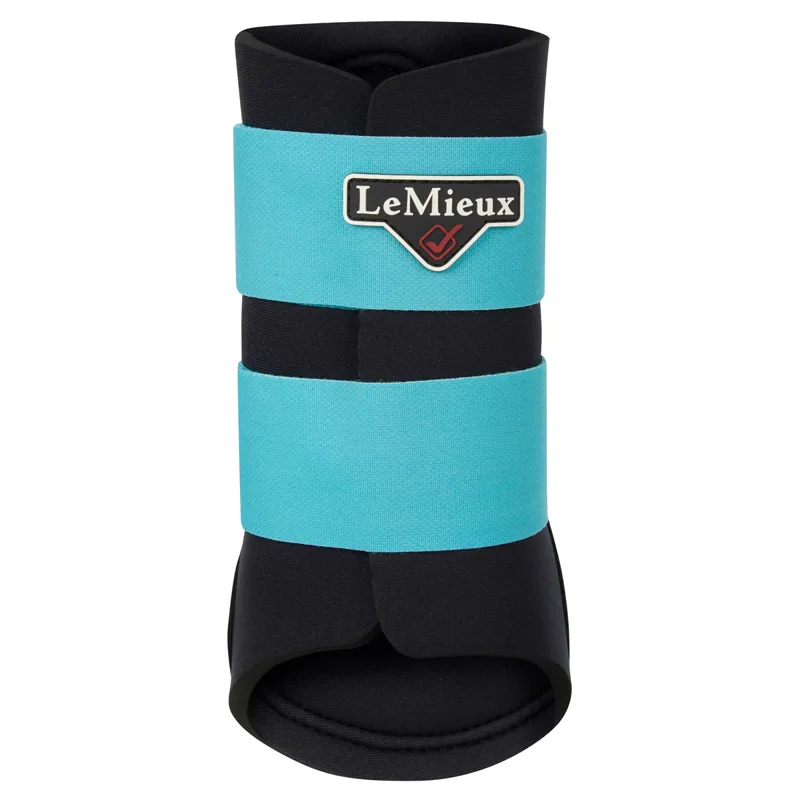 LeMieux Grafter Brushing Boots - Azure-1