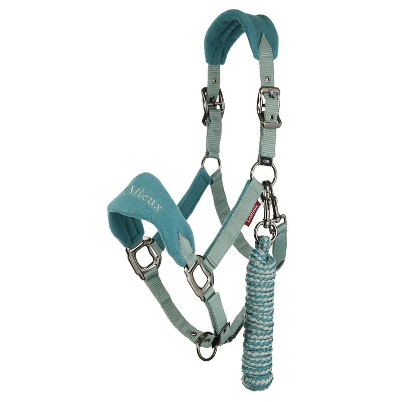 LeMieux Vogue Headcollar and Lead Rope Set - Sage