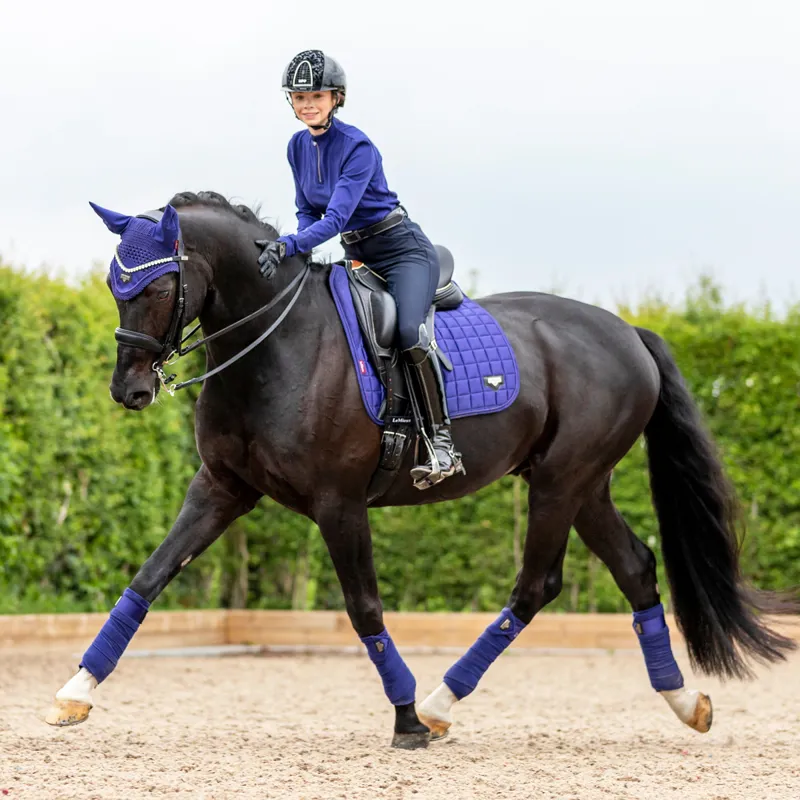 LeMieux Loire Fly Hood - Ink Blue-1