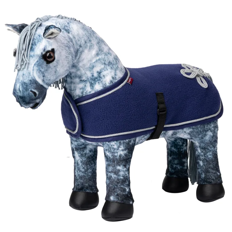 LeMieux Mini Toy Pony Show Rug - Ink Blue-1