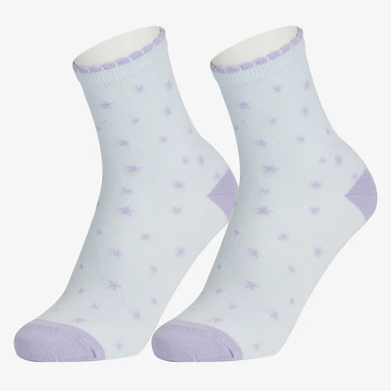 LeMieux Mini Character 2 Pack Junior Socks - Unicorn-2