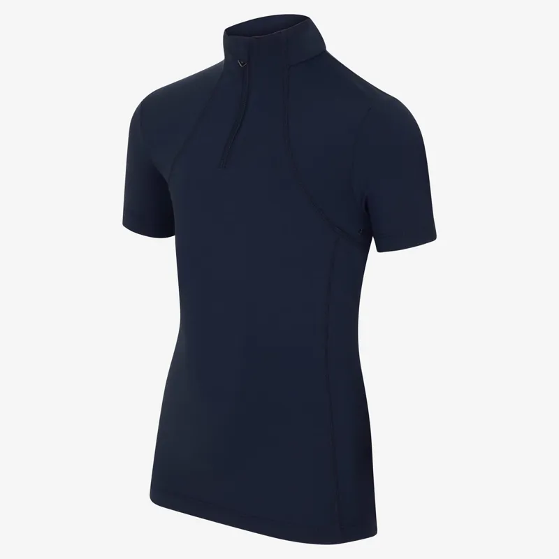 LeMieux Young Rider Short Sleeve Junior Base Layer - Indigo-2