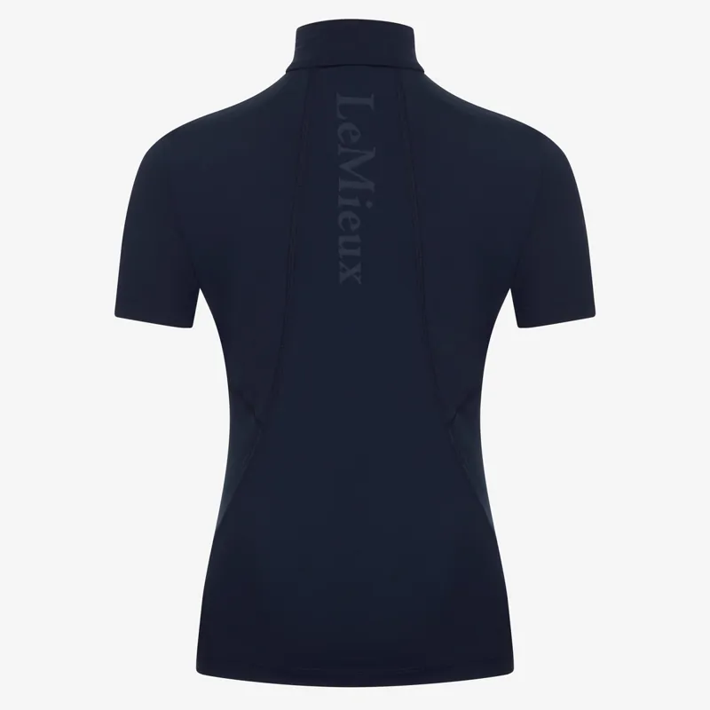 LeMieux Young Rider Short Sleeve Junior Base Layer - Indigo-1