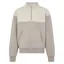 LeMieux Young Rider Kate Quarter Zip Junior Sweatshirt - Ash/Stone