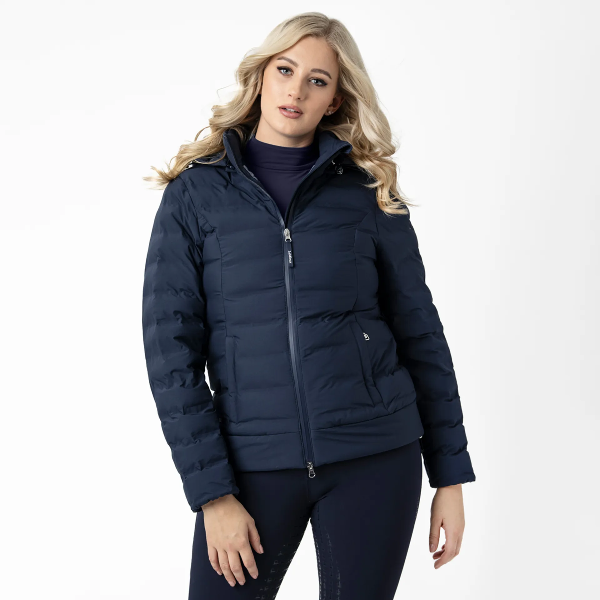 LeMieux Elize Ladies Waterproof Puffer Jacket Navy