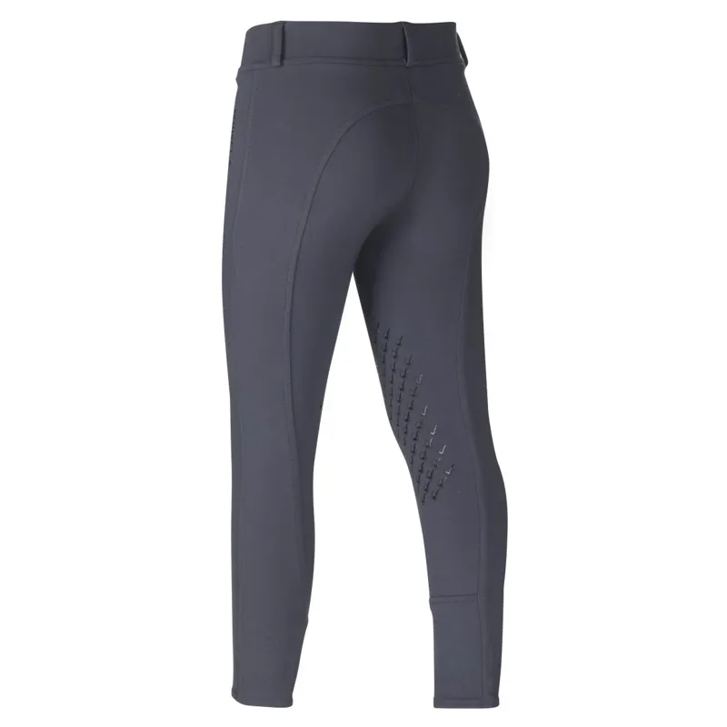 LeMieux Junior Pro Knee Grip Childs Breeches - Carbon - 5-6yrs-1