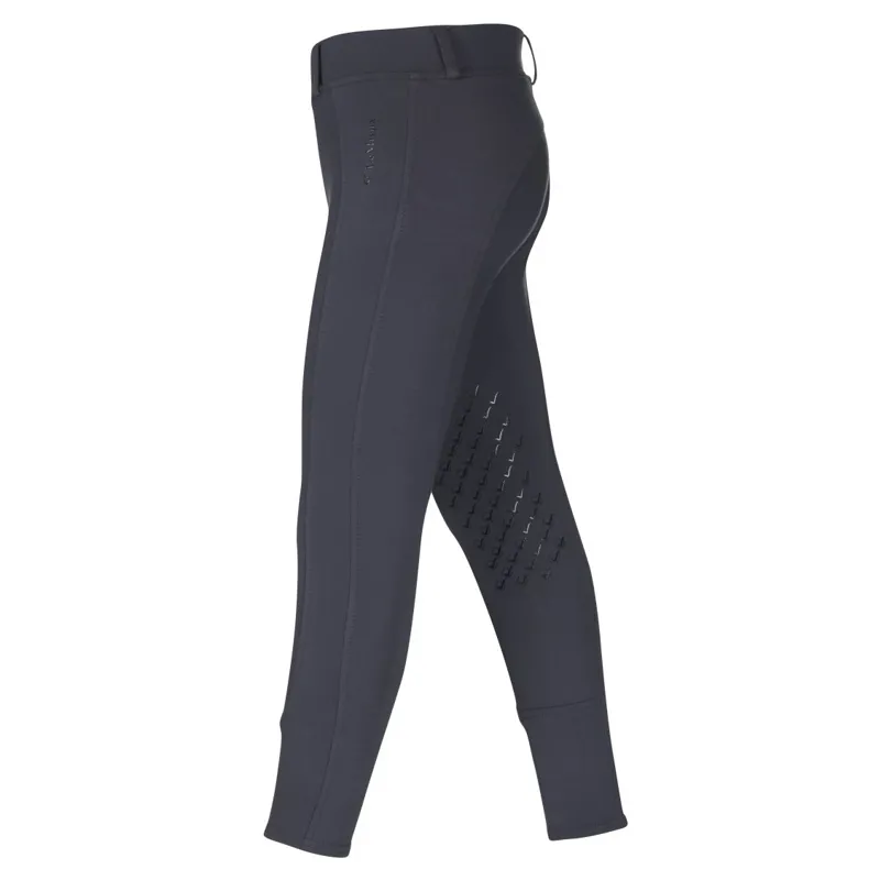 LeMieux Junior Pro Knee Grip Childs Breeches - Carbon - 5-6yrs-2