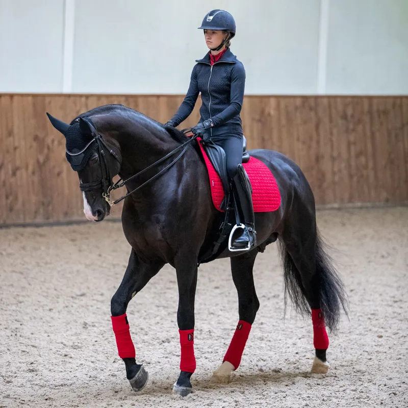 LeMieux Luxury Polo Bandages - Chilli-2