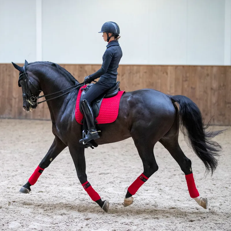 LeMieux Luxury Polo Bandages - Chilli-3