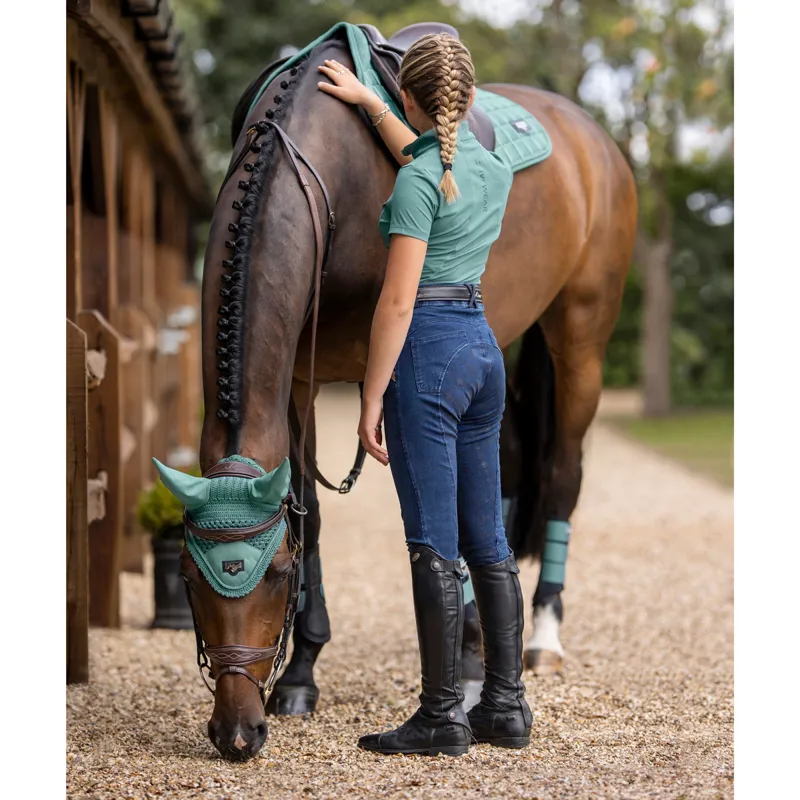 LeMieux Loire Fly Hood - Sage-5