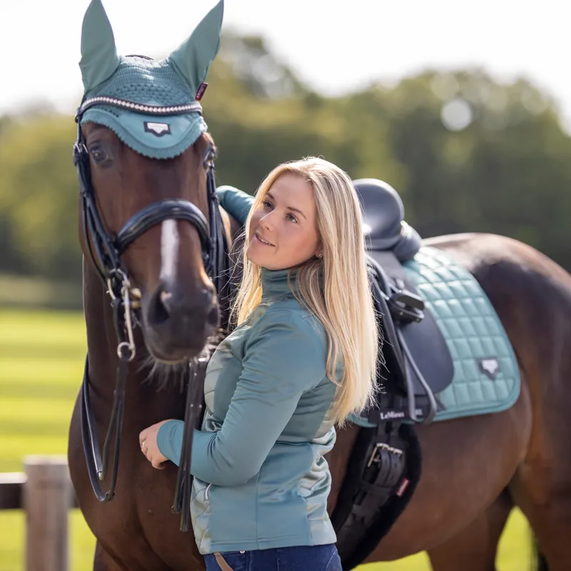 LeMieux Loire Fly Hood - Sage-6