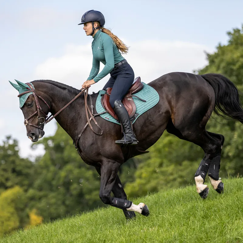 LeMieux Classic Fly Hood - Sage-2