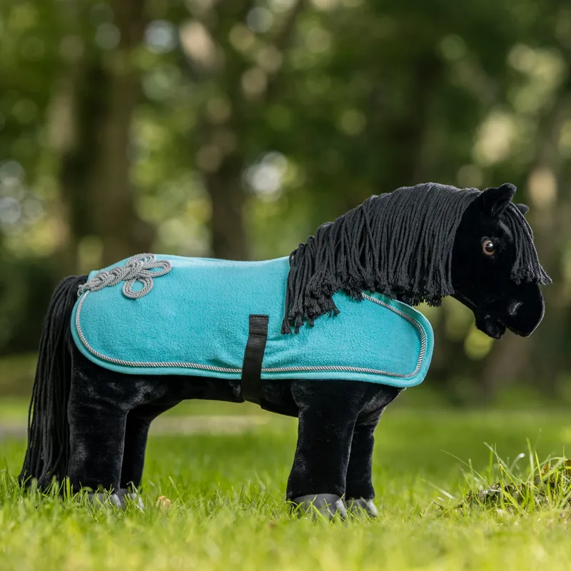 LeMieux Mini Toy Pony Show Rug - Azure-1