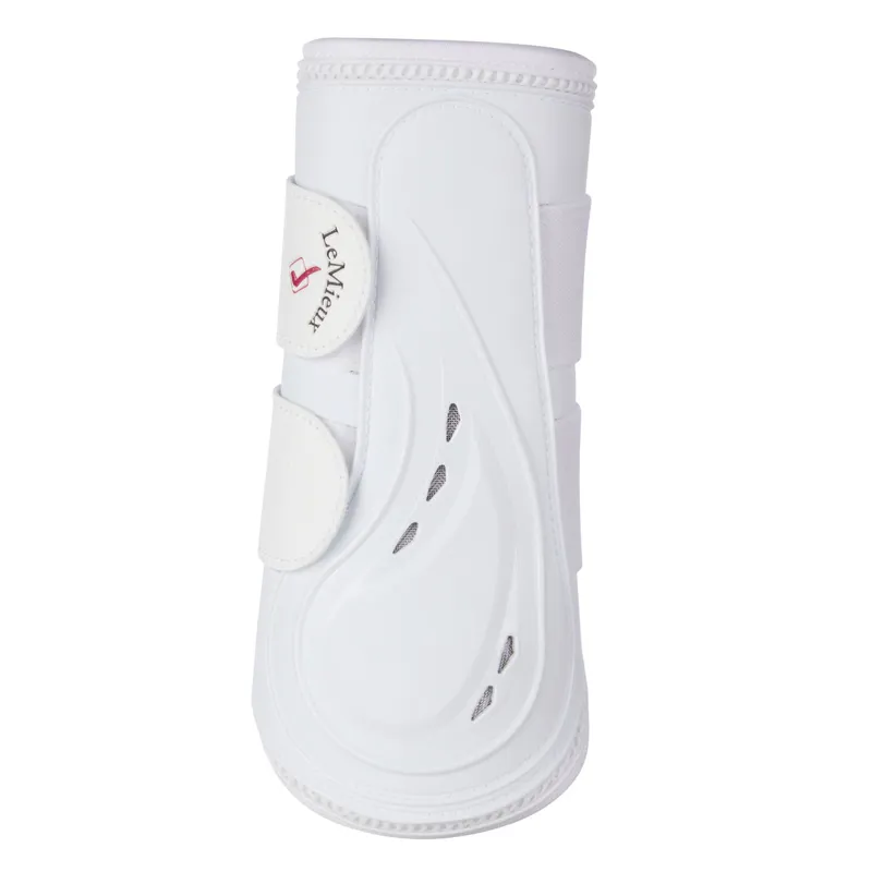 LeMieux ProShell Brushing Boots - White-2