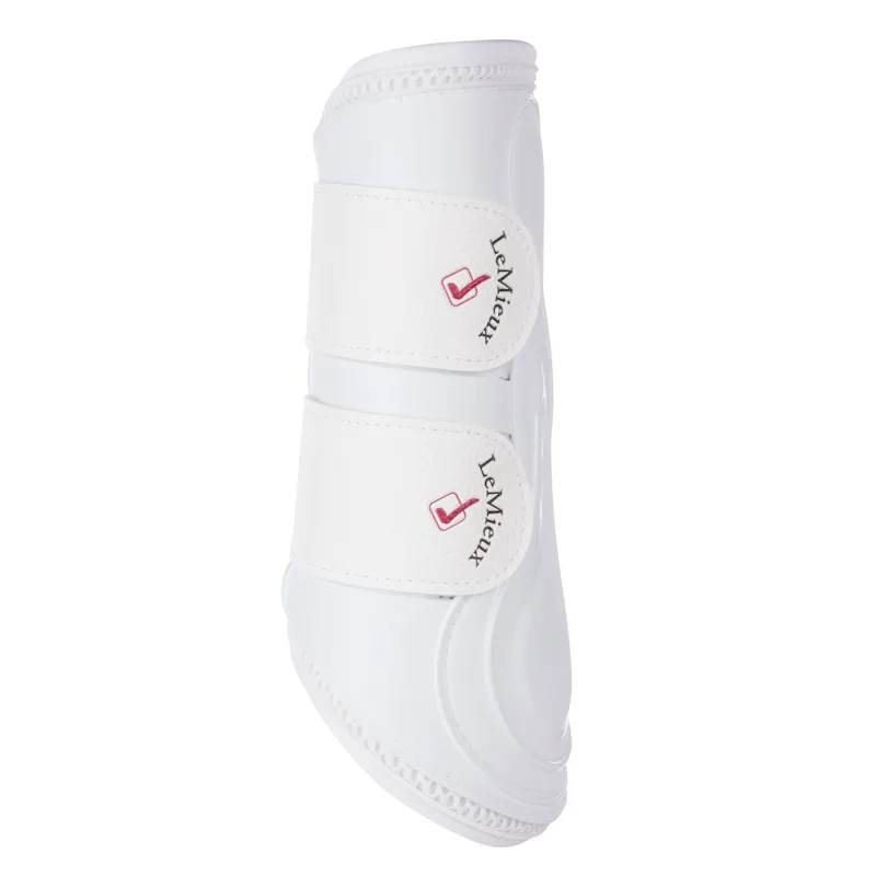 LeMieux ProShell Brushing Boots - White-3