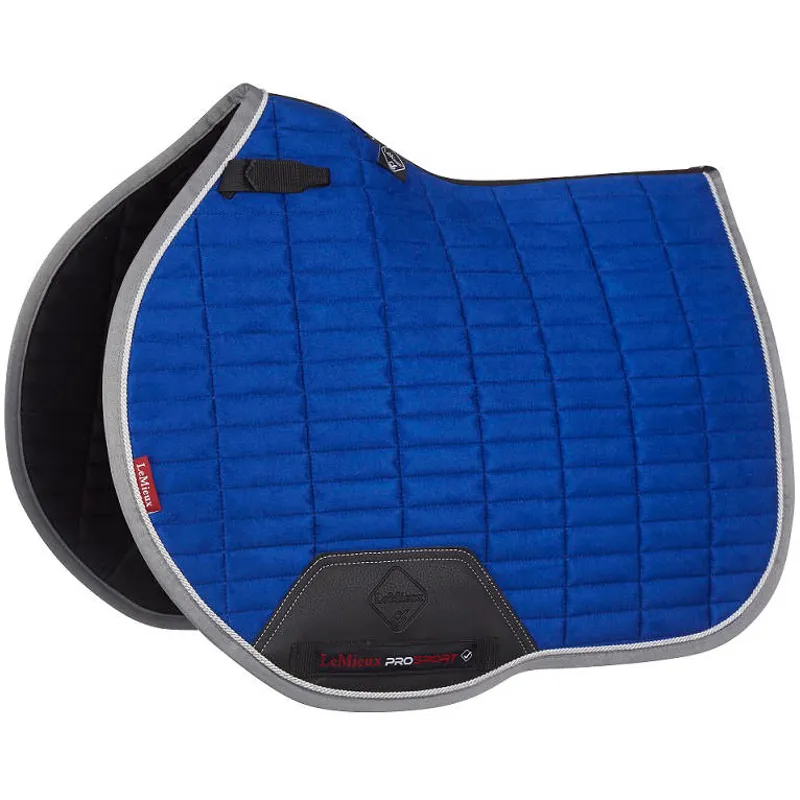 LeMieux ProSport Suede Eurojump Square - Benetton Blue