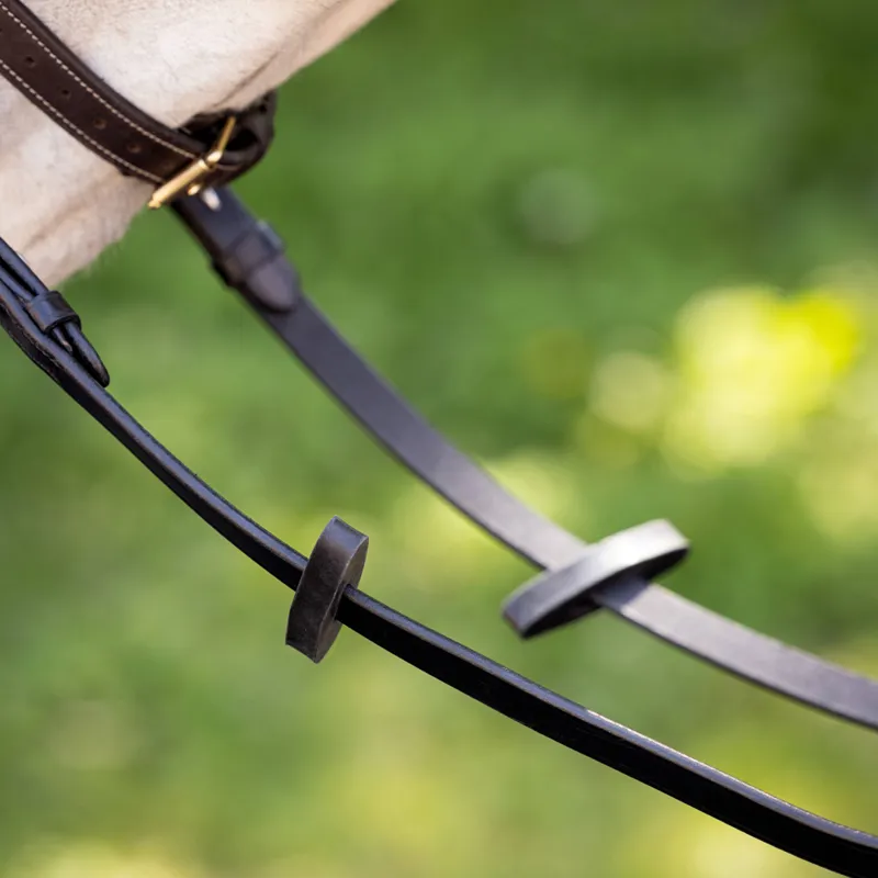 LeMieux Rubber Rein Stops - Black-1