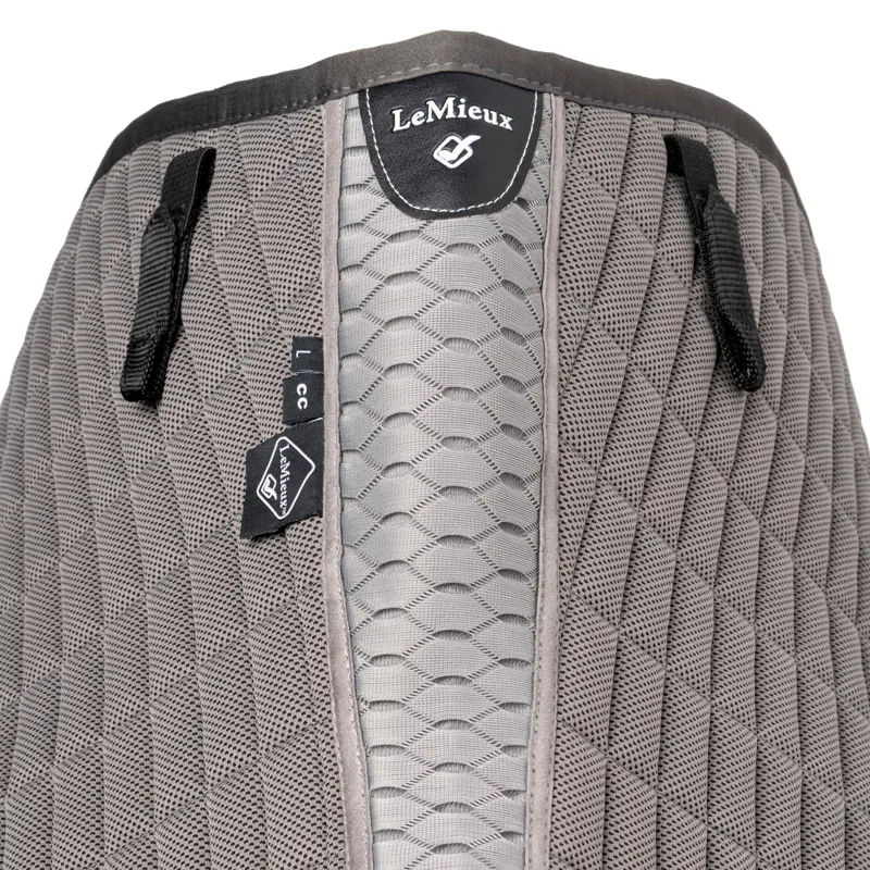 LeMieux Self-Cooling Close Contact Saddlecloth - Polar Grey-2