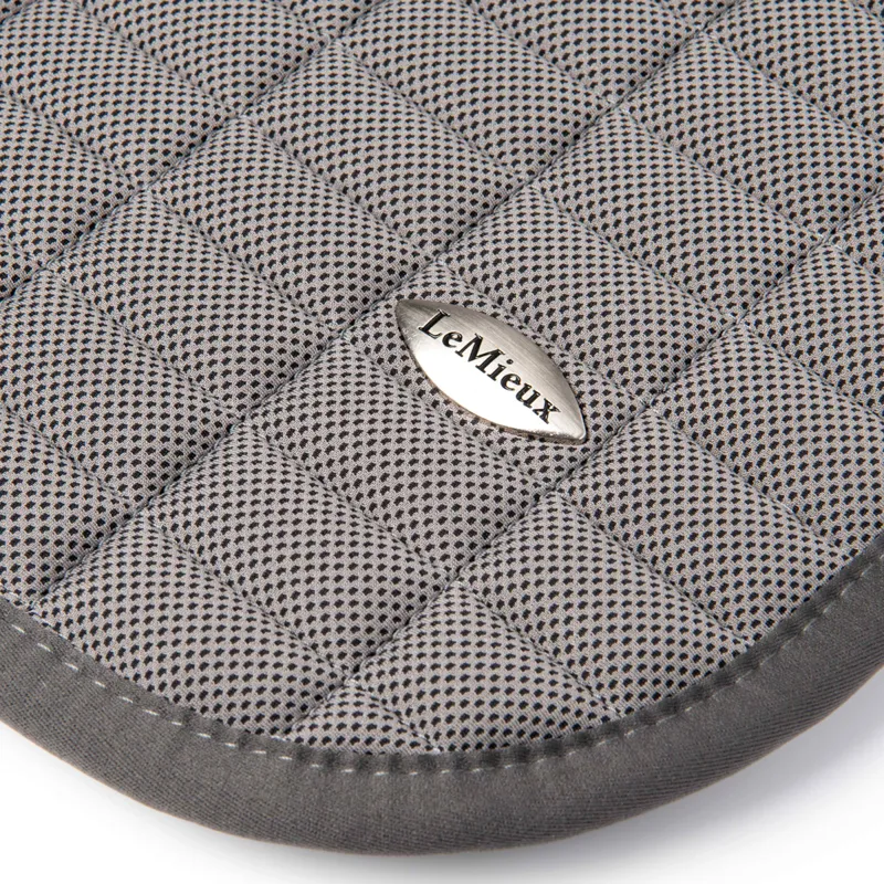 LeMieux Self-Cooling Close Contact Saddlecloth - Polar Grey-4