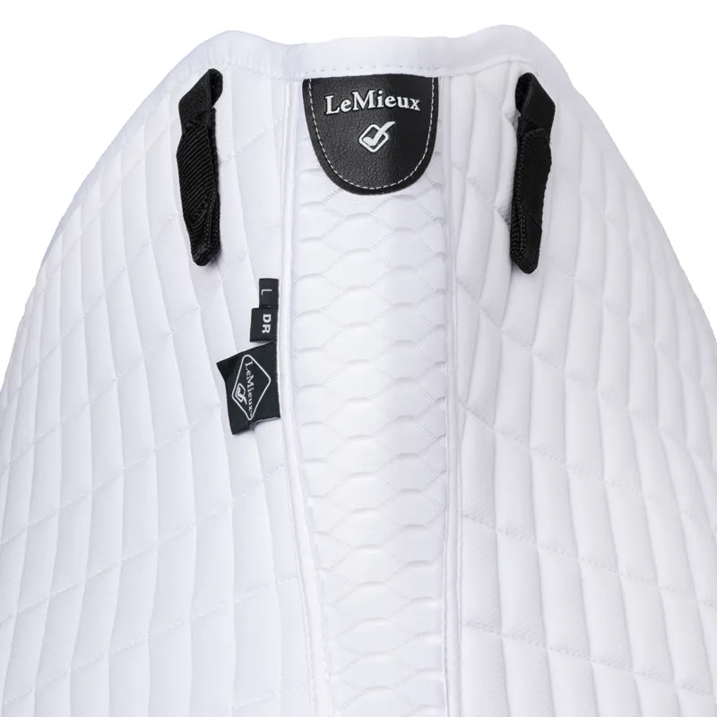 LeMieux Self-Cooling Dressage Saddlecloth - Arctic White-1
