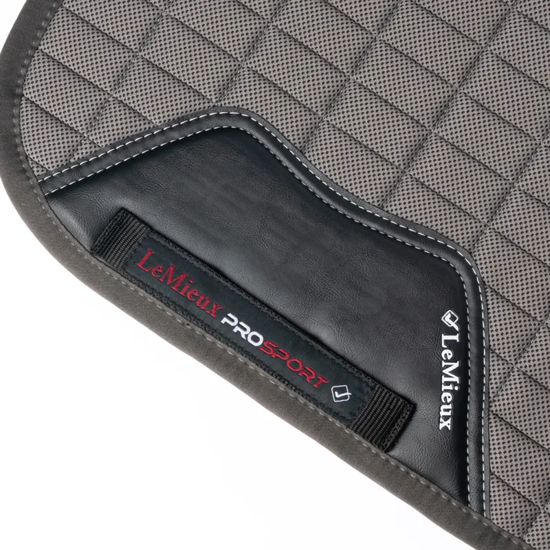 LeMieux Self-Cooling Dressage Saddlecloth - Polar Grey-1