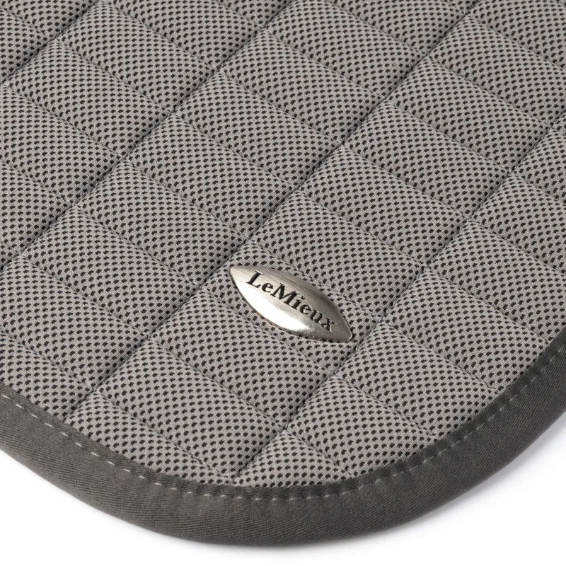 LeMieux Self-Cooling Dressage Saddlecloth - Polar Grey-2