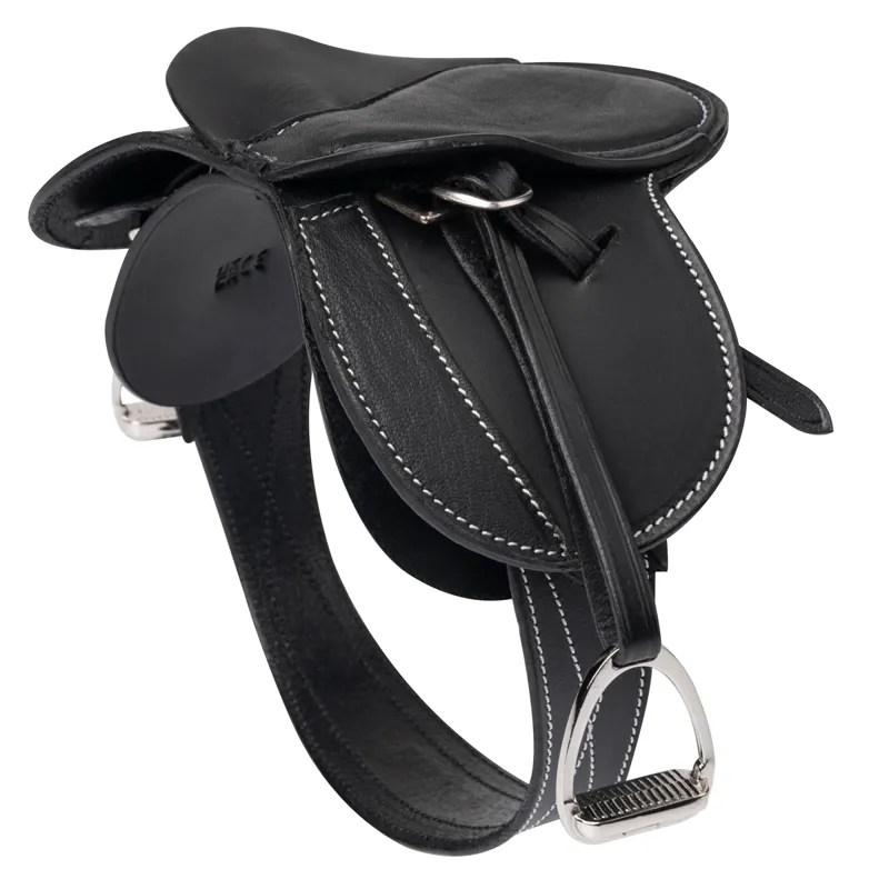 LeMieux Mini Toy Pony Saddle - Black-1