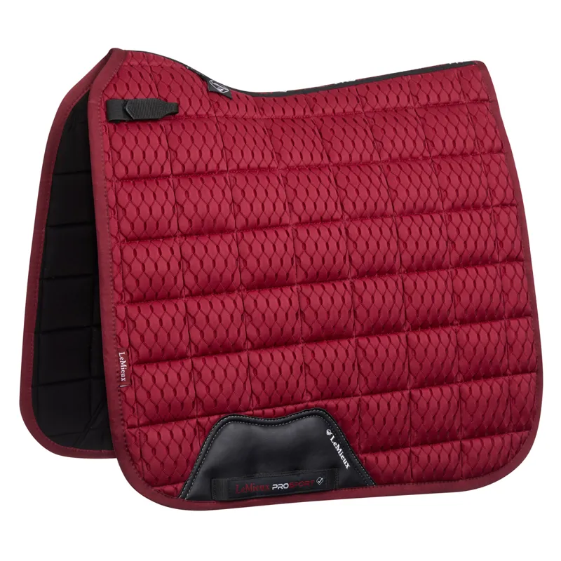 LeMieux Carbon Mesh Dressage Square - Mulberry