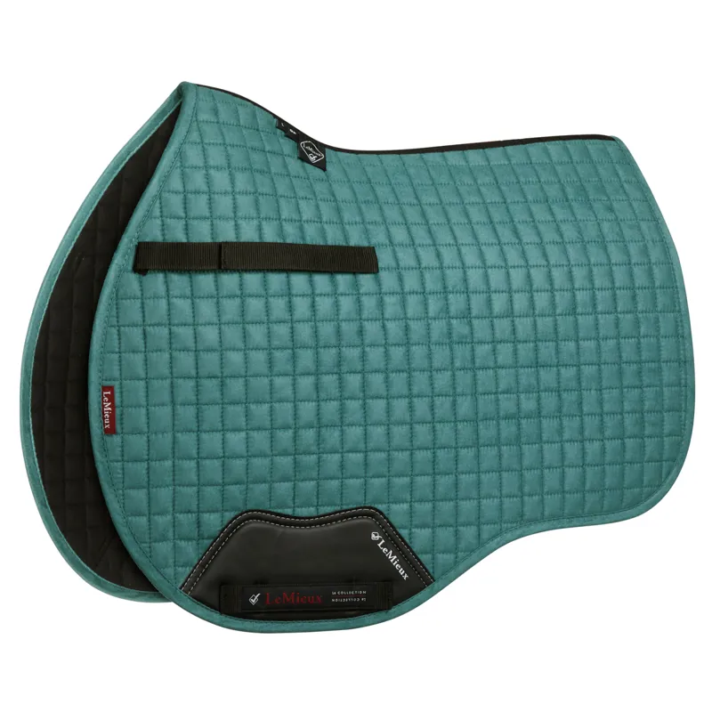 LeMieux ProSport Suede GP/Jump Square Saddlecloth - Sage