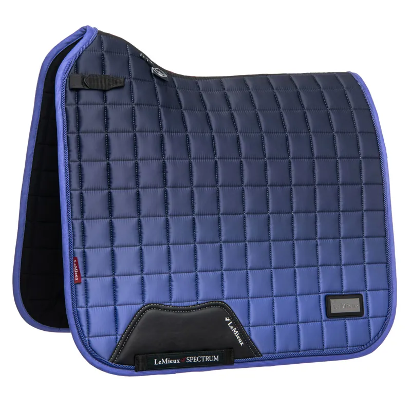 LeMieux Spectrum Dressage Square Saddlecloth - Bluebell