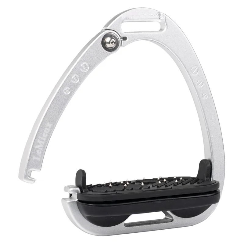 LeMieux Vector Control Flat Safety Stirrups - Aluminium-1