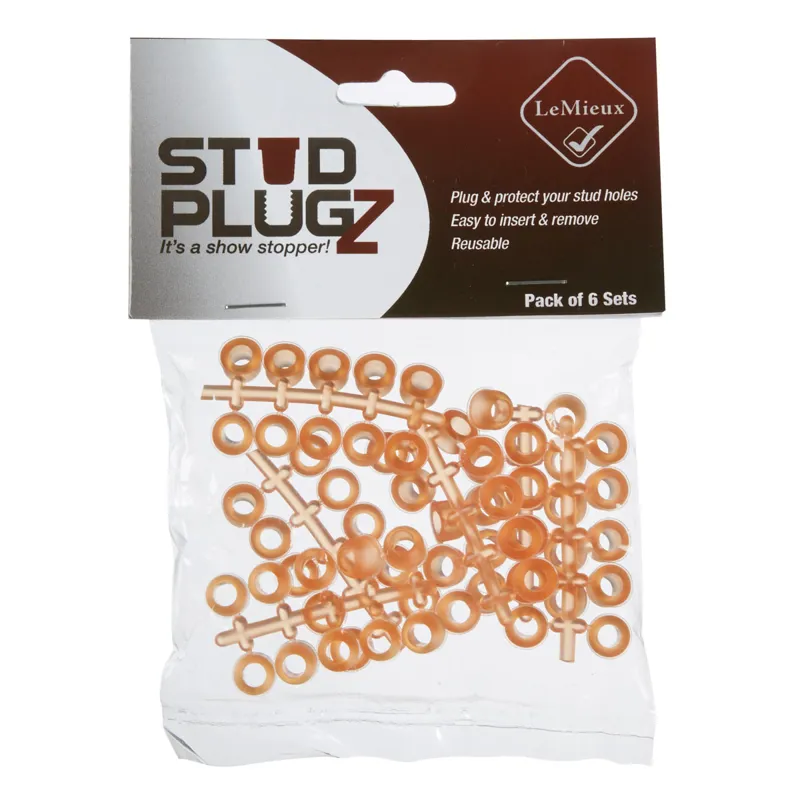 LeMieux Stud Plugz - Orange