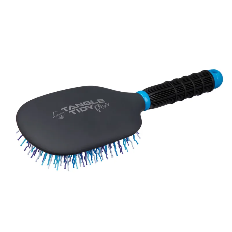 LeMieux Tangle Tidy Plus Mane and Tail Brush - Blue-1