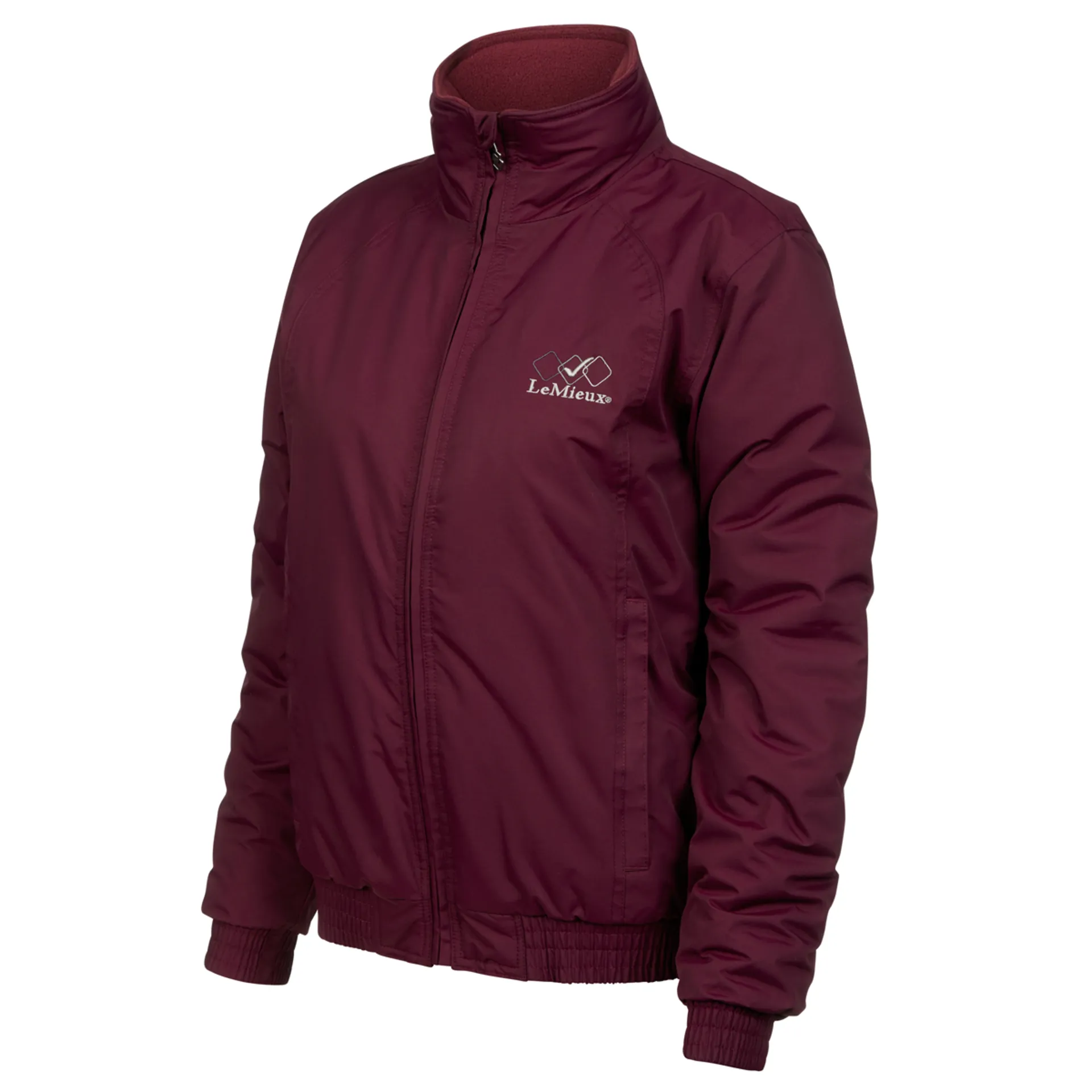 Team LeMieux Unisex Crew Jacket Burgundy