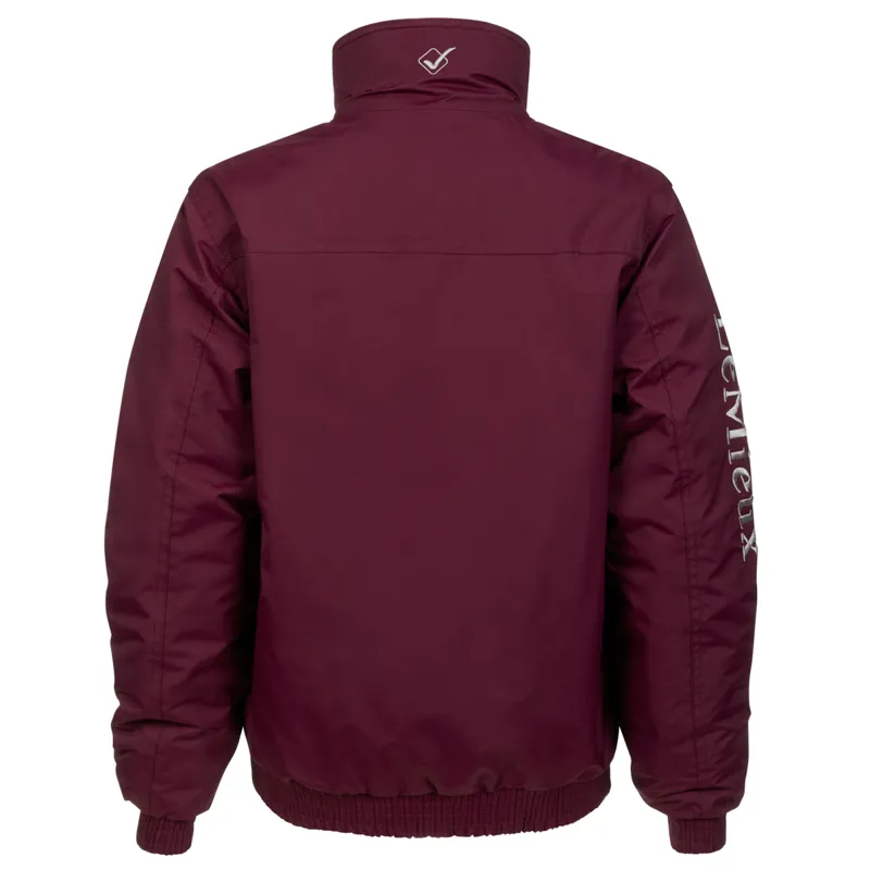 Team LeMieux Unisex Crew Jacket - Burgundy-2