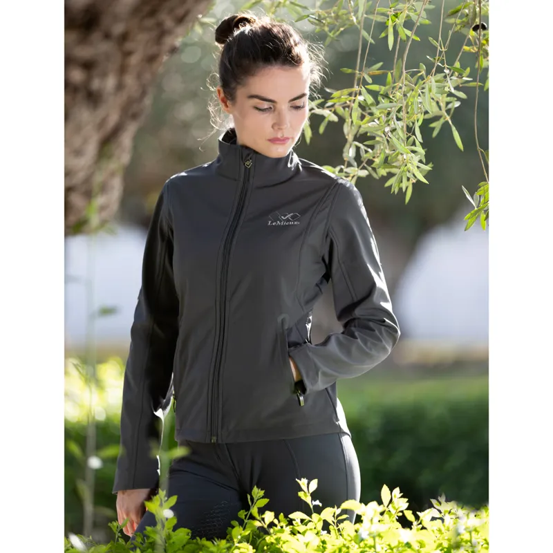 Team LeMieux Ladies Softshell Jacket Grey