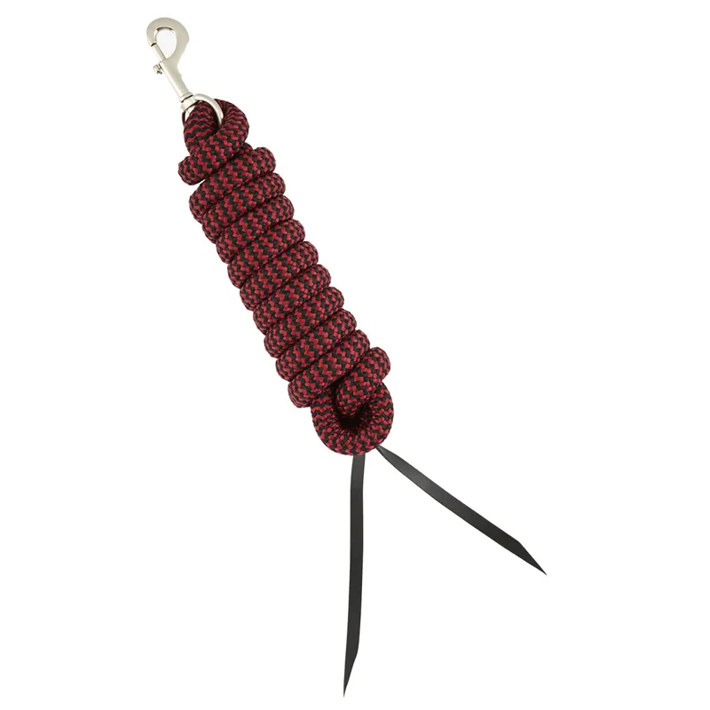 LeMieux Training Lead Rope - Black/Red