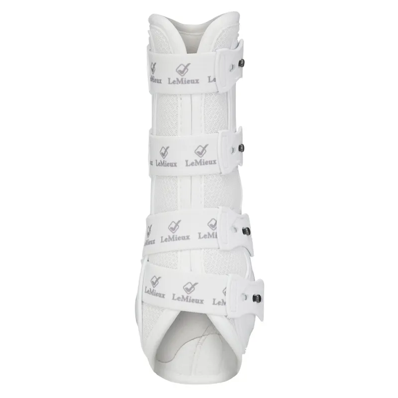LeMieux Ultra Mesh Snug Hind Boots - White-3