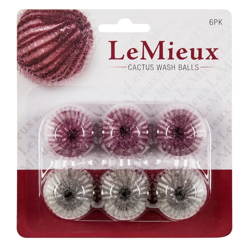 LeMieux Cactus Wash Balls 6 Pack-1